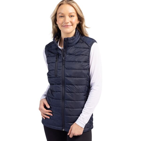 Clique Clique Hudson Insulated Womens Full-Zip Puffer Vest LQO00056 Clique Hudson Insulated Womens Full-Zip Puffer Vest Thumbnail