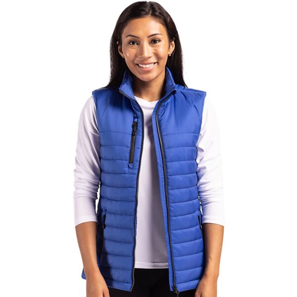 Clique Clique Valhalla Eco Full Zip Womens Puffer Vest LQO00066 Clique Valhalla Eco Full Zip Womens Puffer Vest Thumbnail