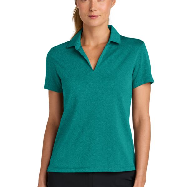 Nike Women's Dri FIT Smooth Heather Polo NKFQ4793 Women's Dri FIT Smooth Heather Polo Thumbnail