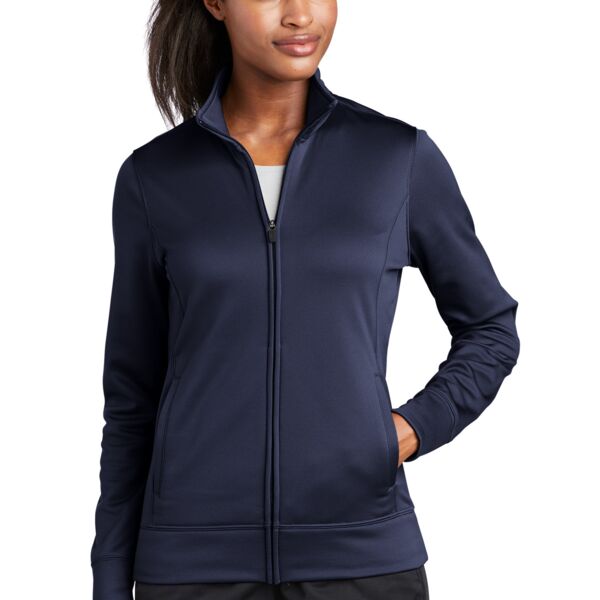 Sport Tek Ladies Sport Wick ® Fleece Full Zip Jacket LST241 Ladies Sport Wick ® Fleece Full Zip Jacket Thumbnail