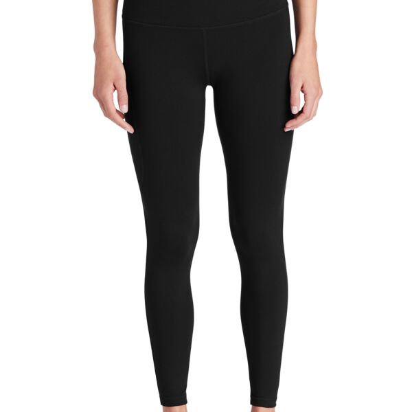 Sport Tek Ladies High Rise 7/8 Legging LPST891 Ladies High Rise 7/8 Legging Thumbnail